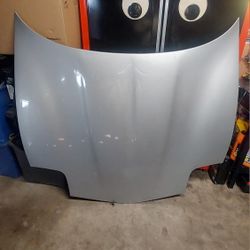 Silver C5 Corvette Hood