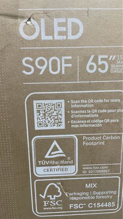 Samsung - 65” Class S90F Series OLED 4K UHD SamsungVision AI Smart Tizen TV