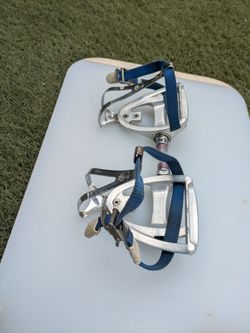 Vintage Campagnolo Road Bike Pedals - Can Ship