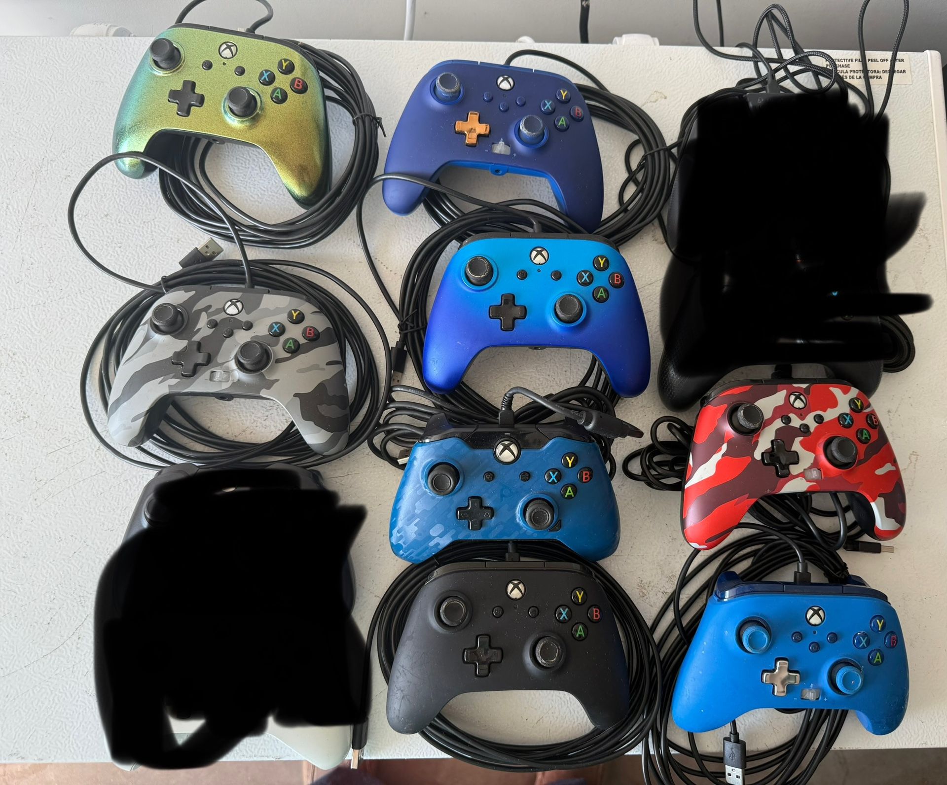 xbox one wired controllers $20 each, games $5-$10 each, pickup inman Campobello SC area or can ship
