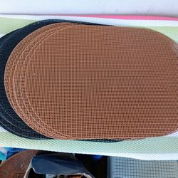 Plastic Mats, 18x12in. 