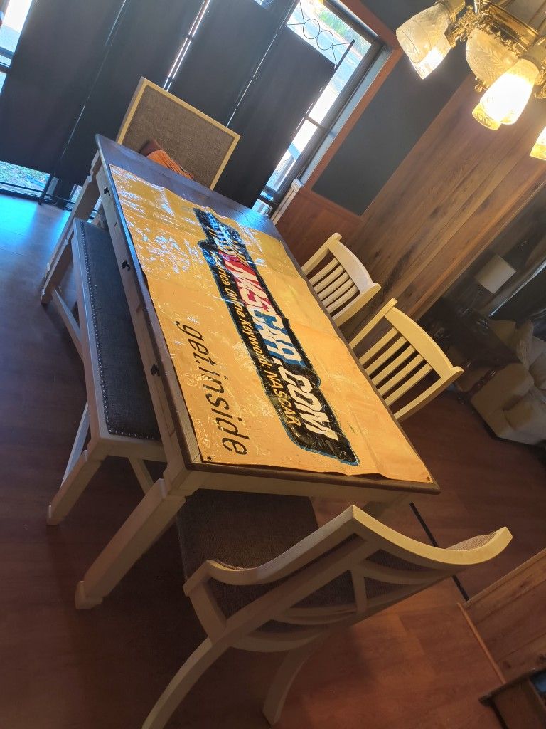 Huge Vintage NASCAR Poster