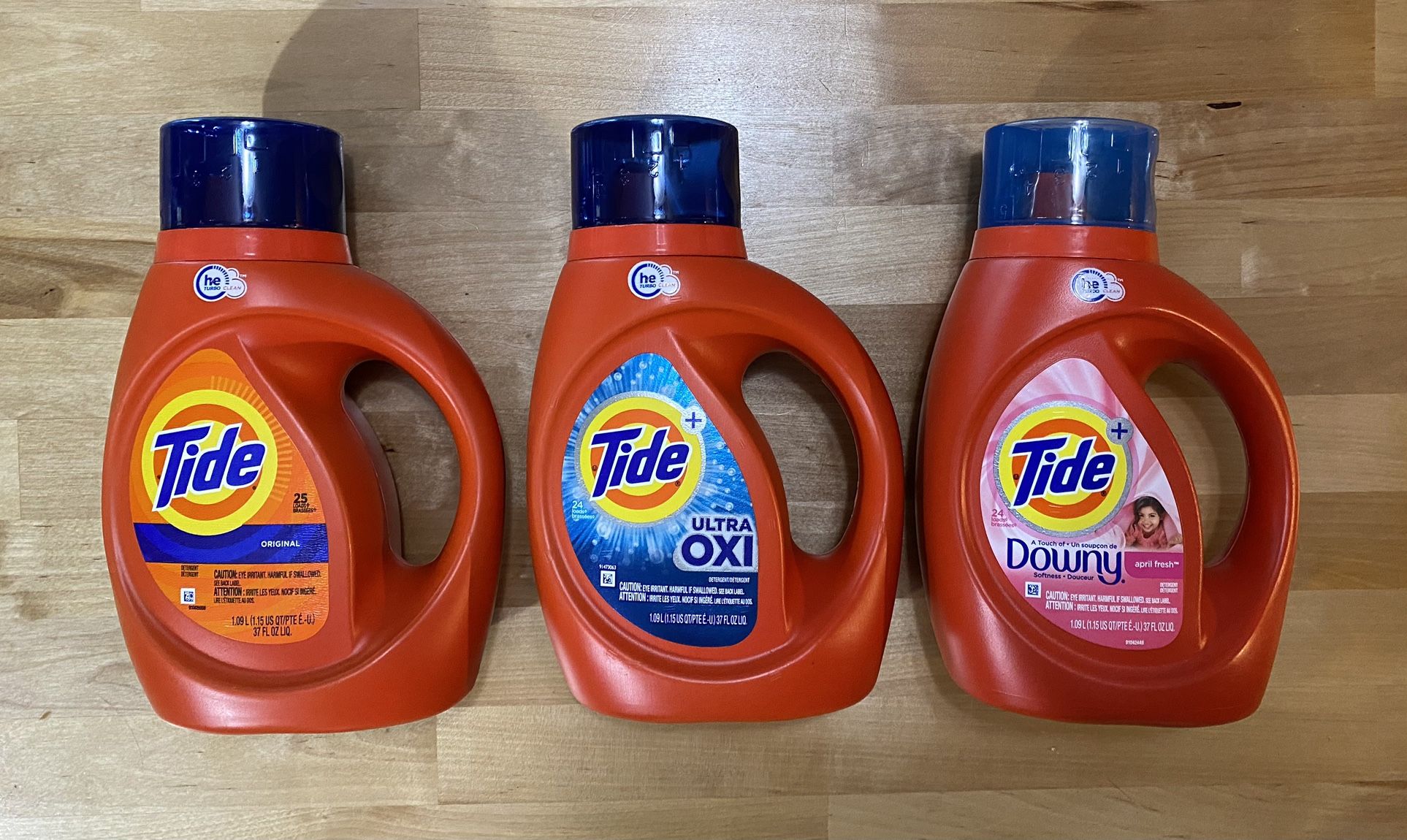 Tide liquid 37 oz bottles 2 for $7