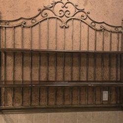 Large, Solid Wood Credenza/Shelf 