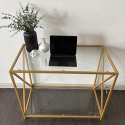 Desk Entry Table Glass Table
