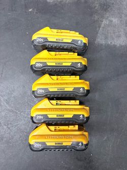 Dewalt batteries