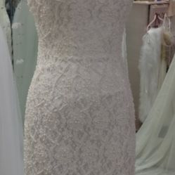 st.tropez davids bridal Wedding Dress XXL Size 20