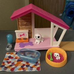Barbie Mini Play set Doghouse and accessories 