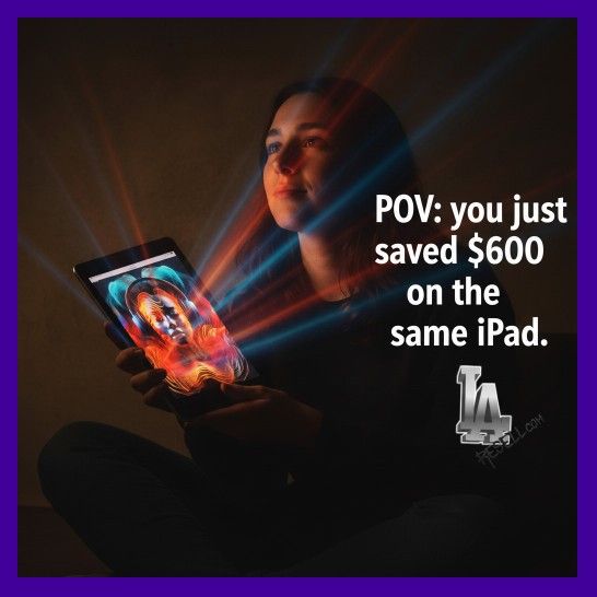 Apple iPad 6th GEN" sale available