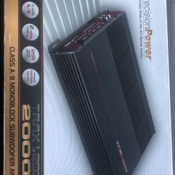 Amplifier 2000 watts Mono Block A/B