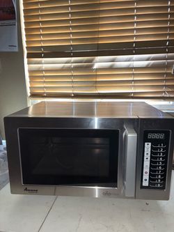Amana Commercial Stainless Steel Microwave