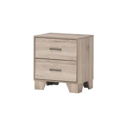 Home Night Stand Light Oak NOT ASSEMBLED