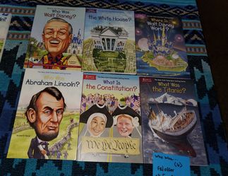 WhoHQ books (6 books in set)