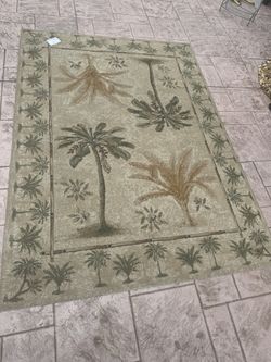 Palm Tree Area Rug