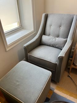 DaVinci Owen Chair with Ottoman