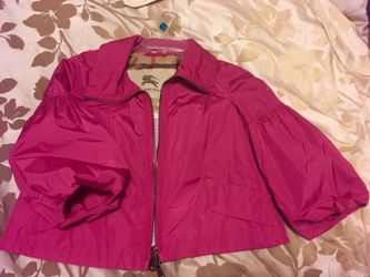 Burberry London Fuchsia color Jacket