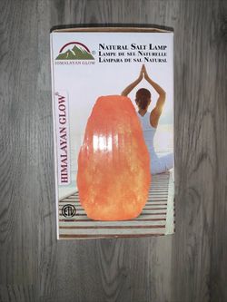 Salt rock lamp