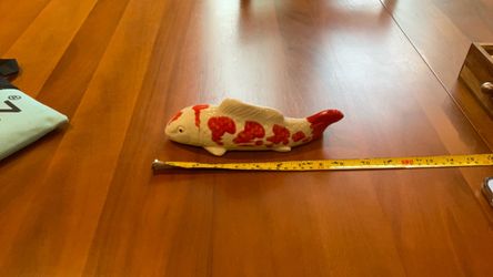 Ceramic floating koi fish
