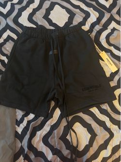 Fear of God Essentials Black Shorts Size XS Brand New