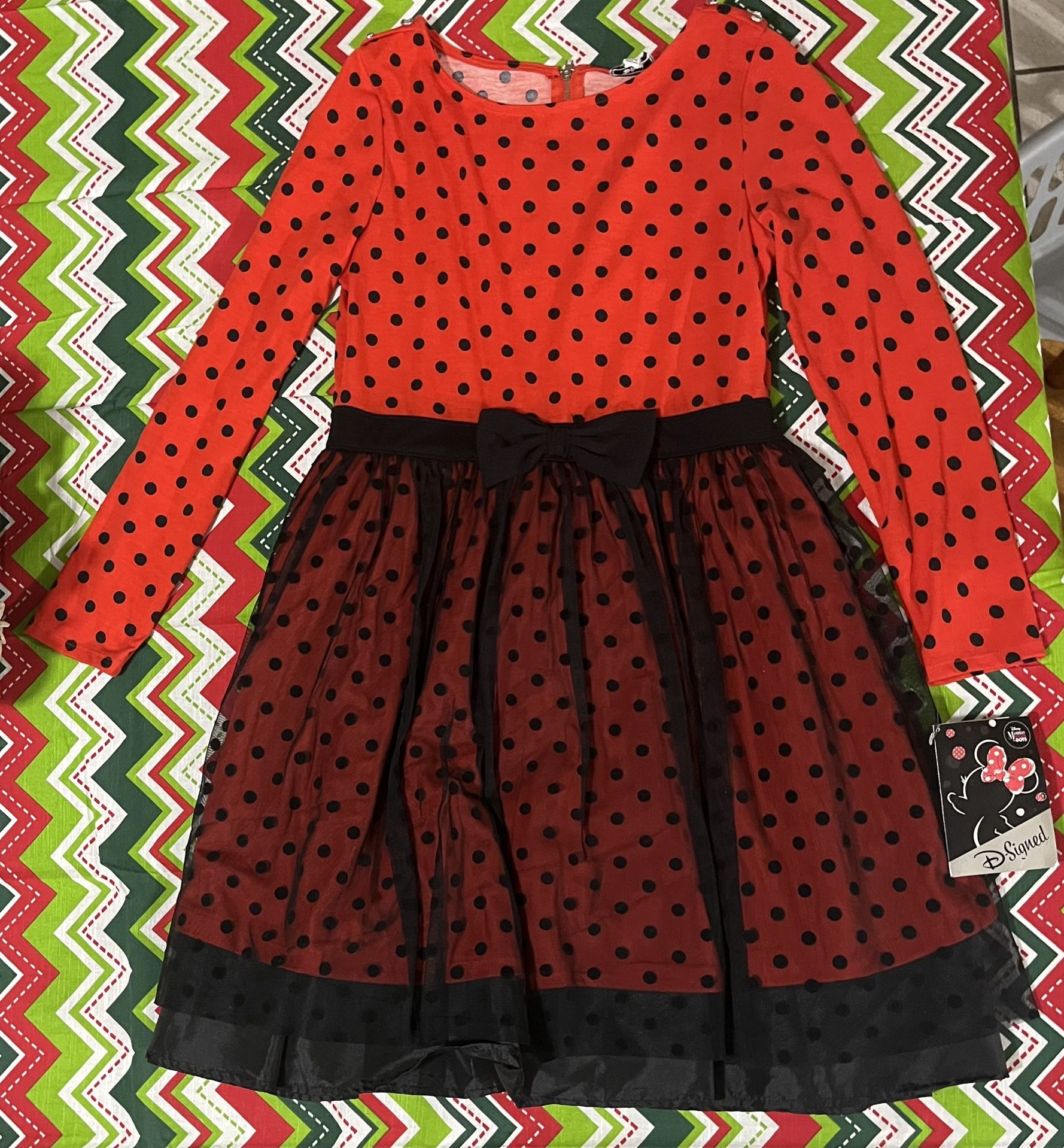 Disney Red and Black Dress