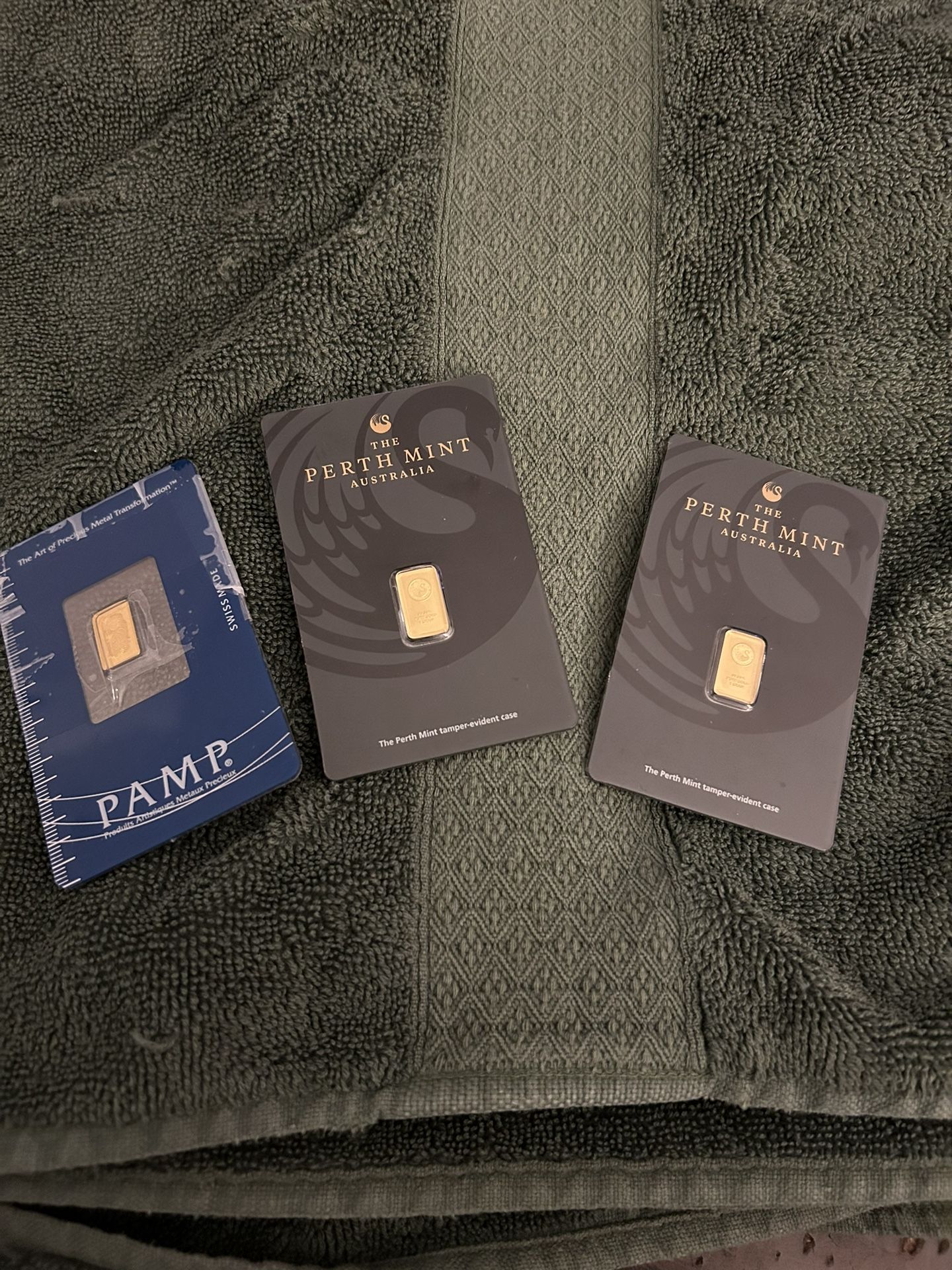 24 Karat Pure Gold Bars