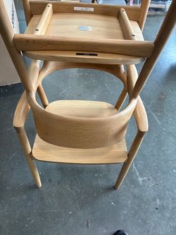 Hiroshima solid wood arm chair natural wood