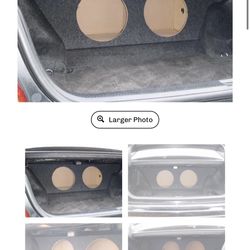 Custom Sub Woofer Box For 98-05 Lexus Gs . Dual 12” 