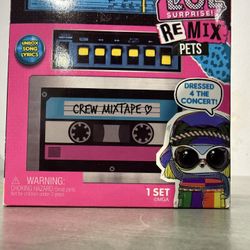 LOL Surprise Remix Pets - 9 Surprises with Real Hair & Surprise Song Lyrics - 1 RANDOM Figure