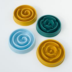 Anti-Gulp Slow Feeding Bowl.