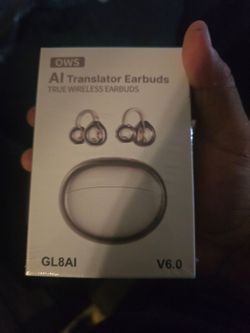 OWS GL8AI AI Translator True Wireless Earbuds V6.0