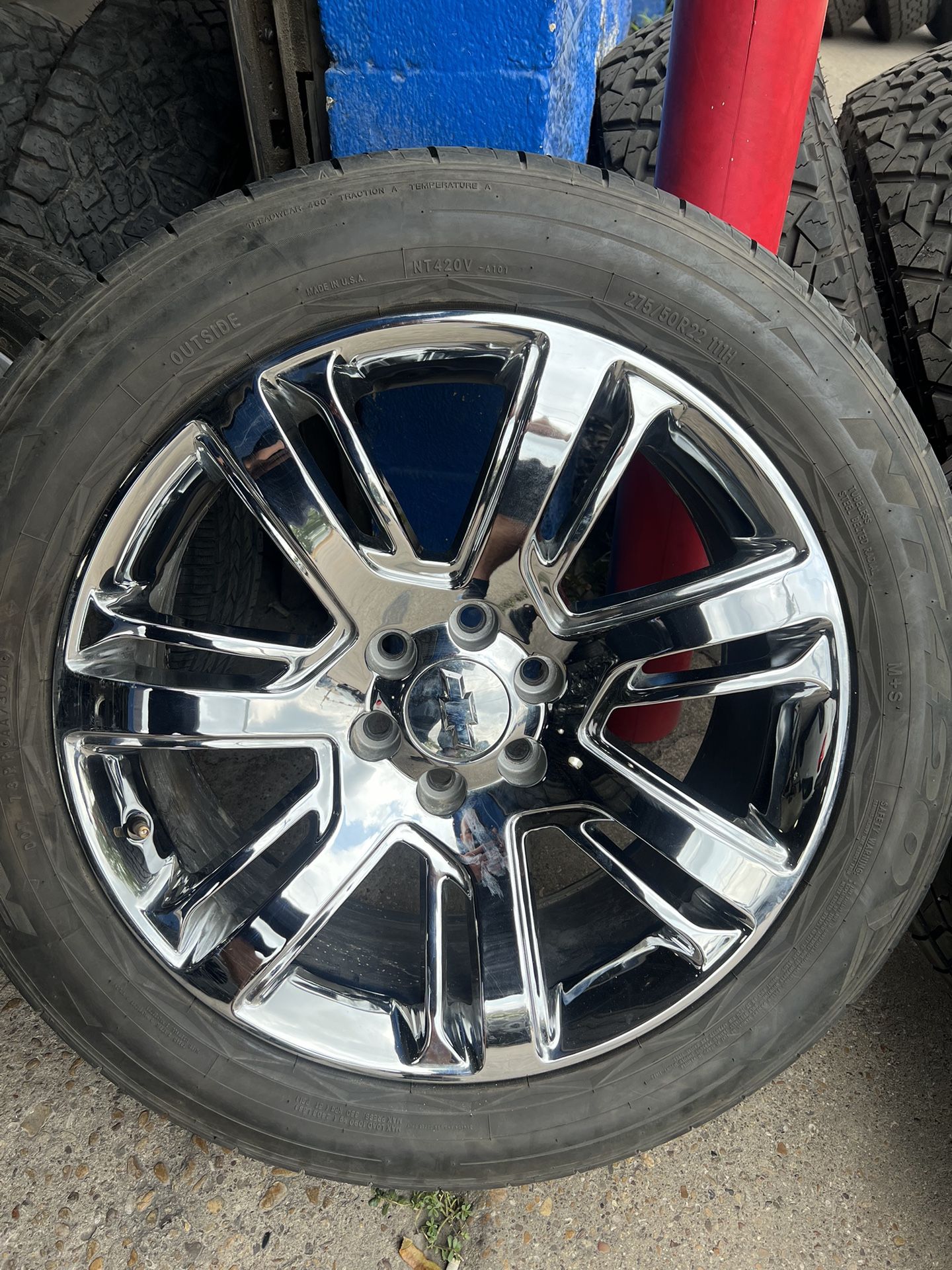 22 Inch Factory Escalade, Gmc, Chevy Wheels And Tires for Sale in ...
