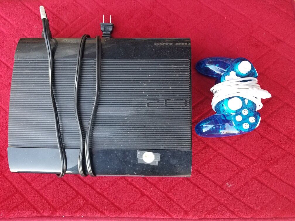 PS3 with controller $90 & ps3 games $4each or $30 all games