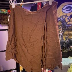 Cute Brown Mini Skirt