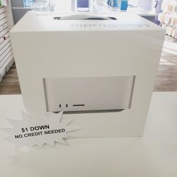 Apple Mac Studio 2022- Pay $1 DOWN AVAILABLE - NO CREDIT NEEDED