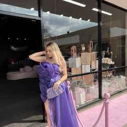 Purple elegant dress✨