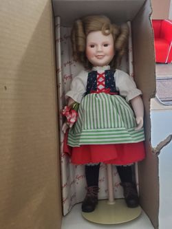 vintage Danbury Mint Shirley Temple "Heidi" Doll