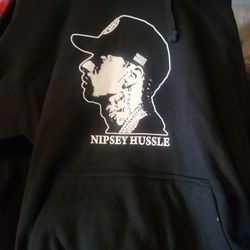 Nipsey Hustle Hoodie Medium