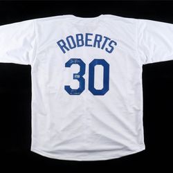 Dodgers Dave Roberts Autographed Jersey