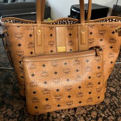 MCM Bag With Clutch