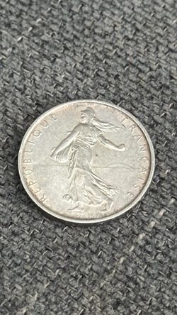 1964 5 francs coin