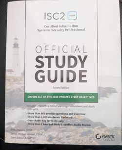 Sybex ISC2 Official Study Guide 10th edition