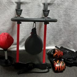 Over the door speed bag