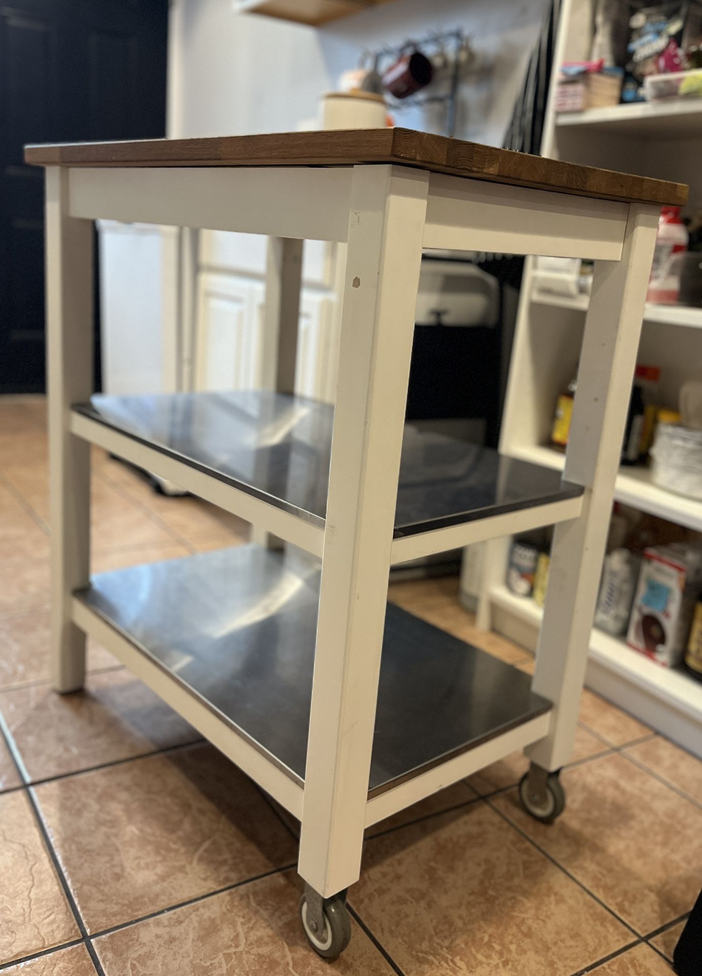 Coffee Or Kitchen Storage Cart