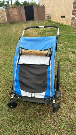 Burley bike double stroller
