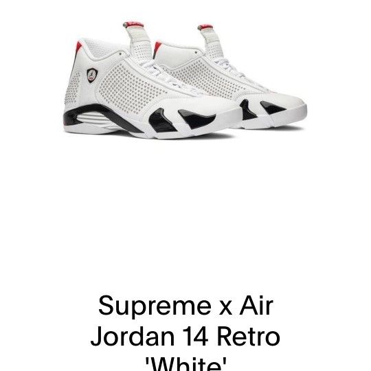 NIKE AIR JORDAN 14 RETRO SUPREME BV7630 106 MENS SIZE 9 for Sale in Queens NY OfferUp