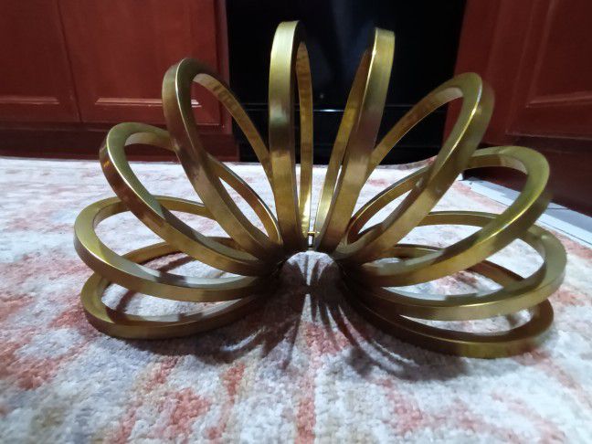 Brass Big Slinky Decor 
