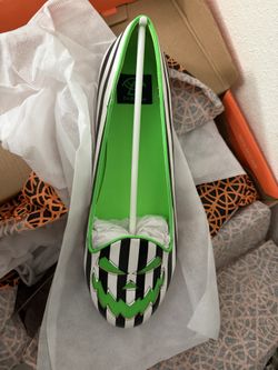 Strange Cult Scary Jack O Lantern Flat Size 9.5