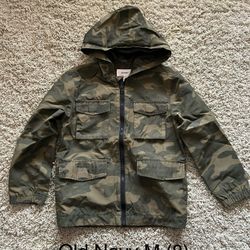 Old Navy Size 8 Camo Rain Jacket