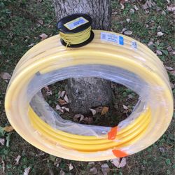 Underground Gas Pipe And Tracer Wire