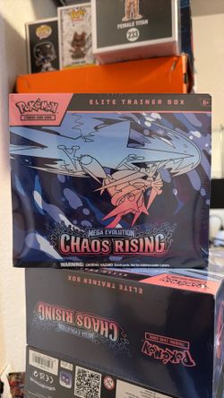 Pokemon mega evolution chaos rising elite trainer box